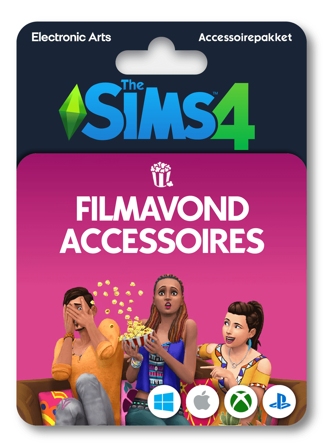 De Sims 4: Filmavond Accessoires