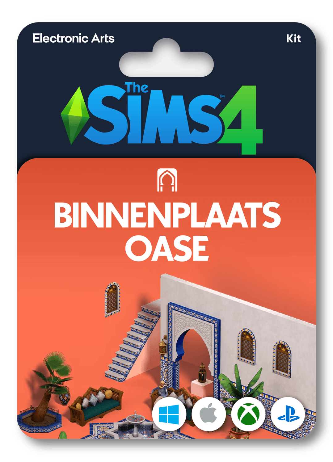 De Sims 4: Binnenplaats Oase