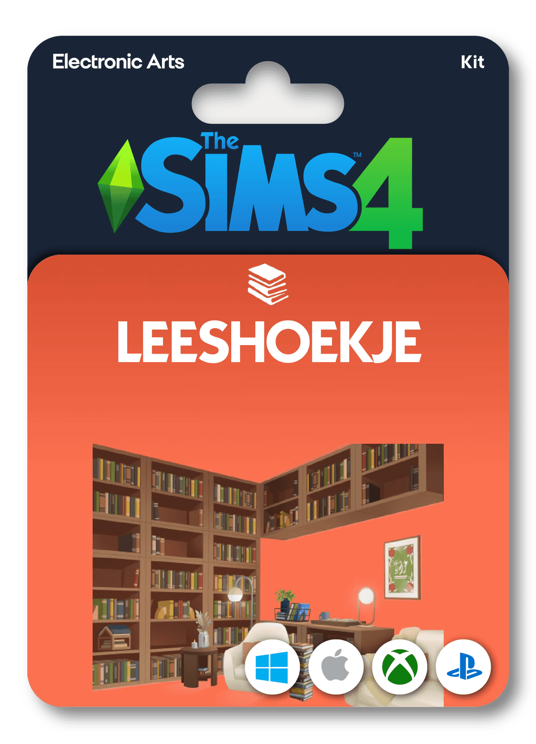 De Sims 4: Leeshoekje