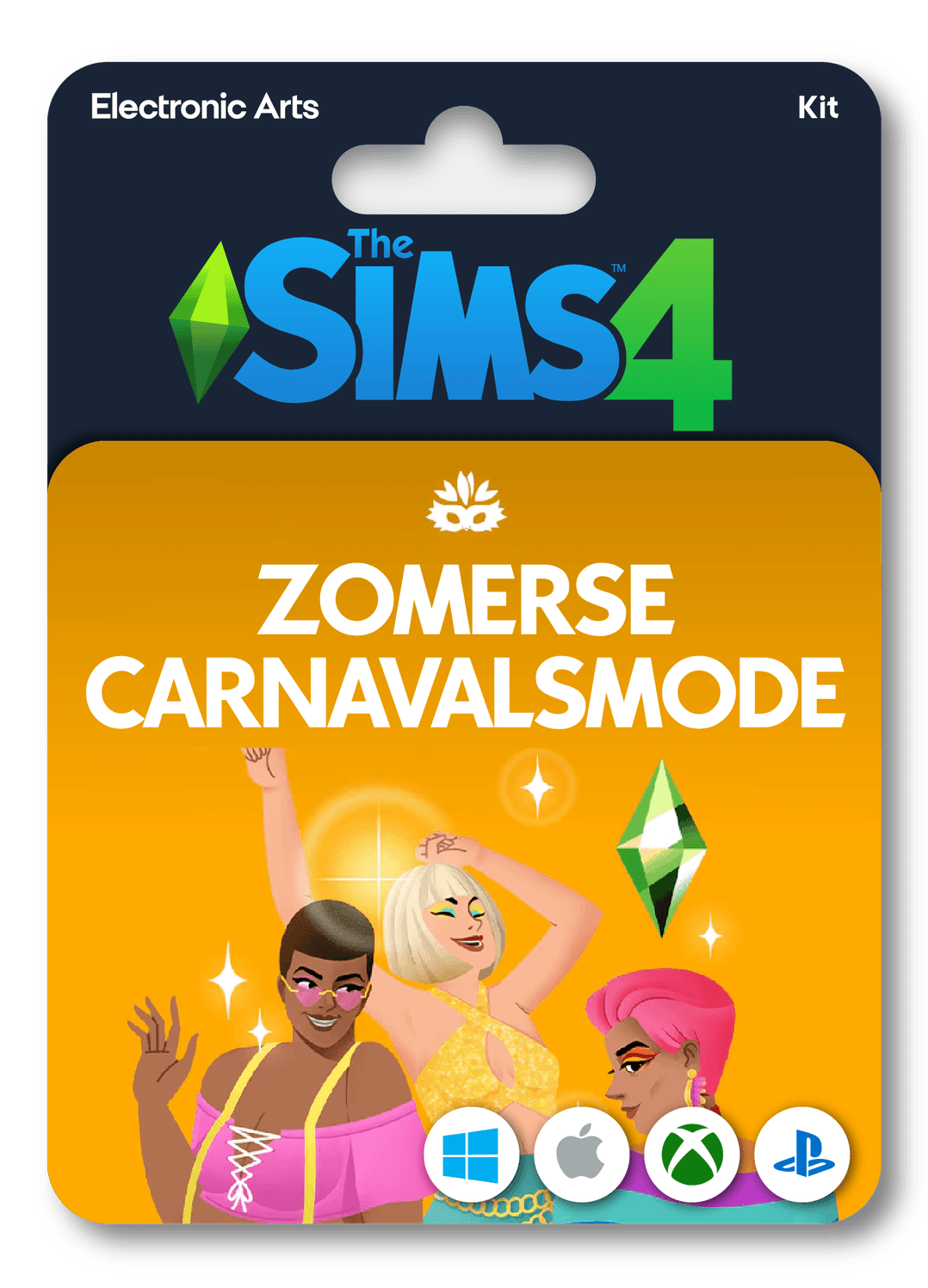 De Sims 4: Zomerse Carnavalsmode