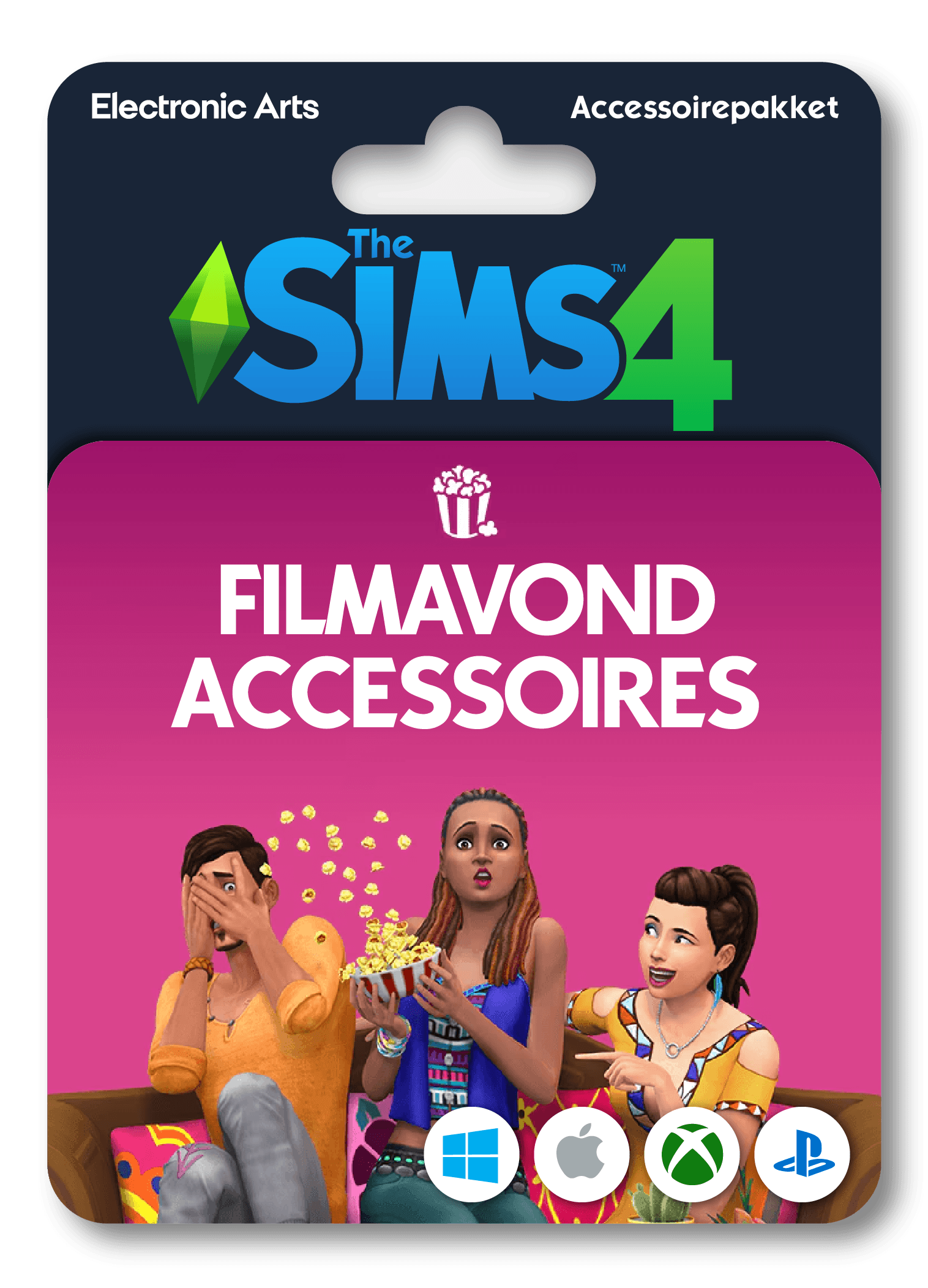 De Sims 4: Filmavond accessoires