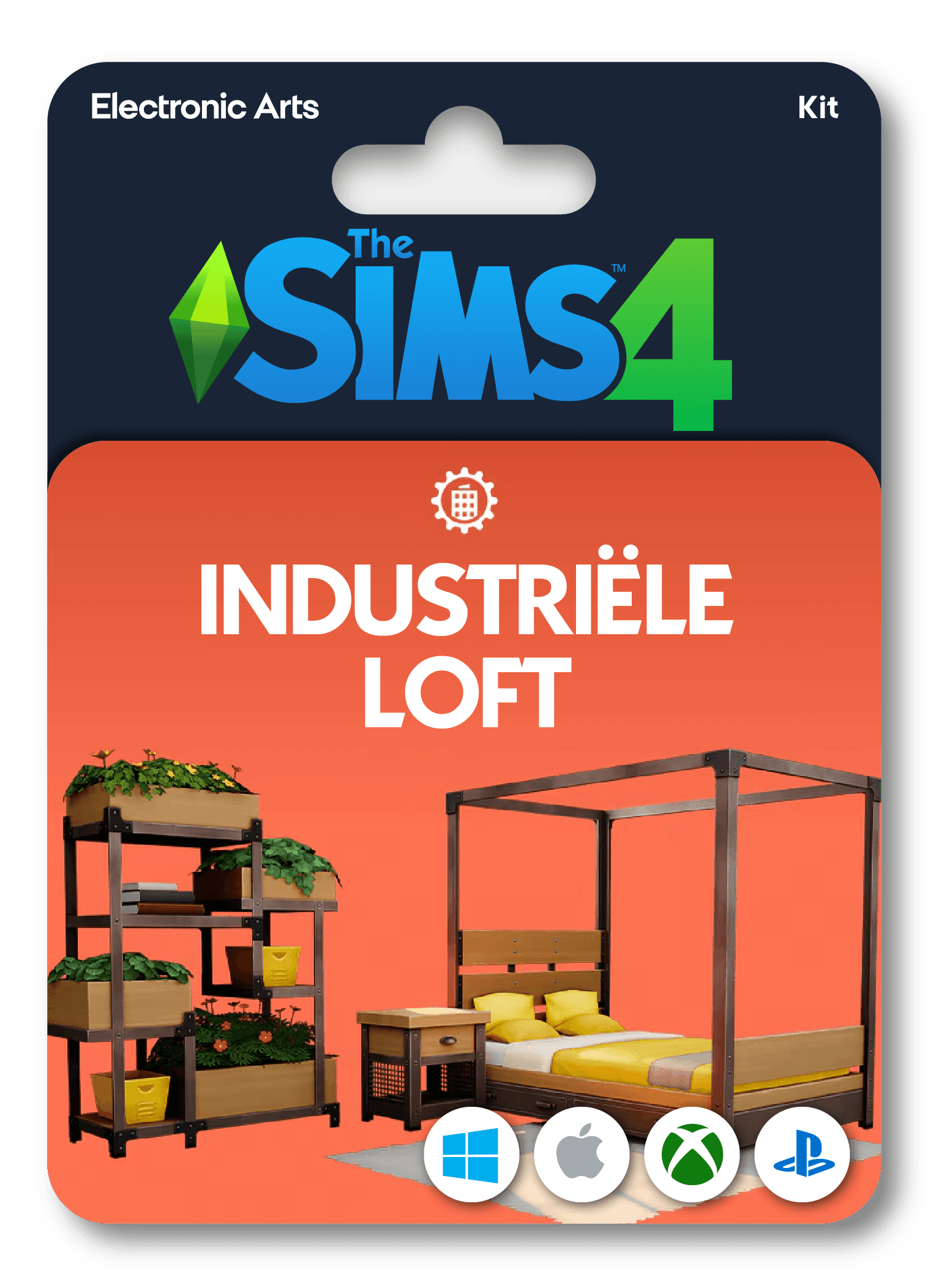 De Sims 4: Industriele Loft