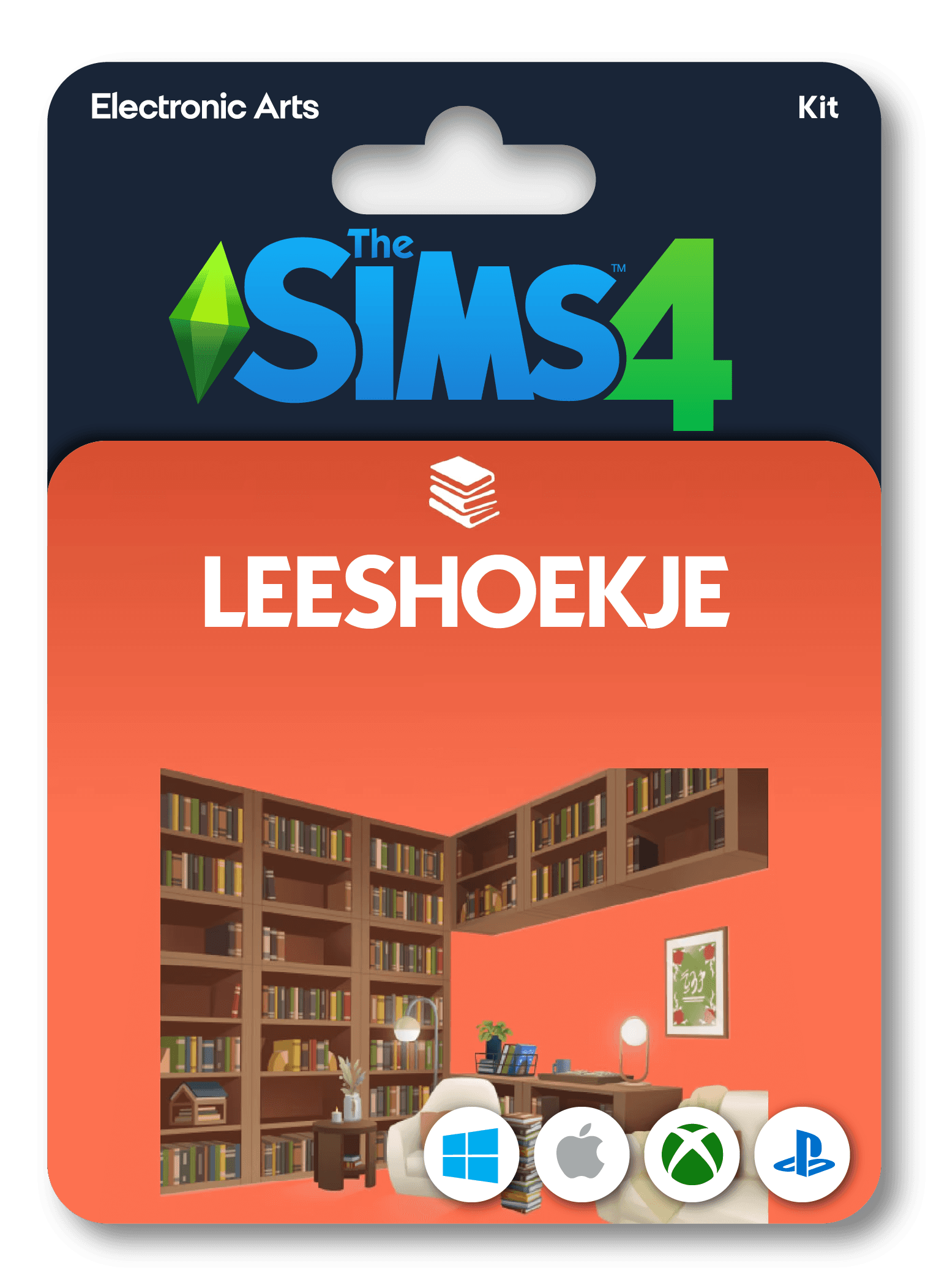 De Sims 4: Leeshoekje