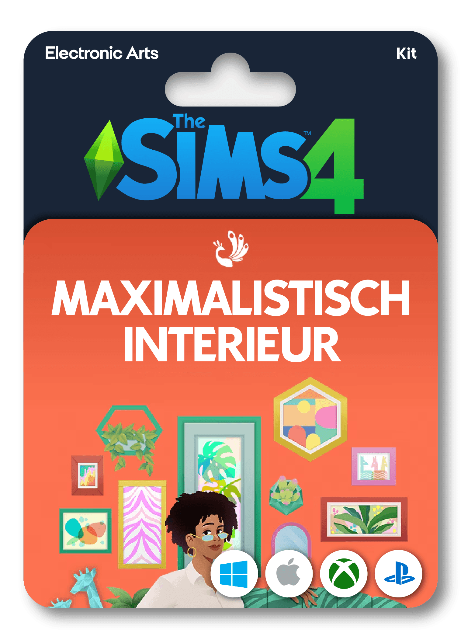 De Sims 4: Maximalistisch Interieur